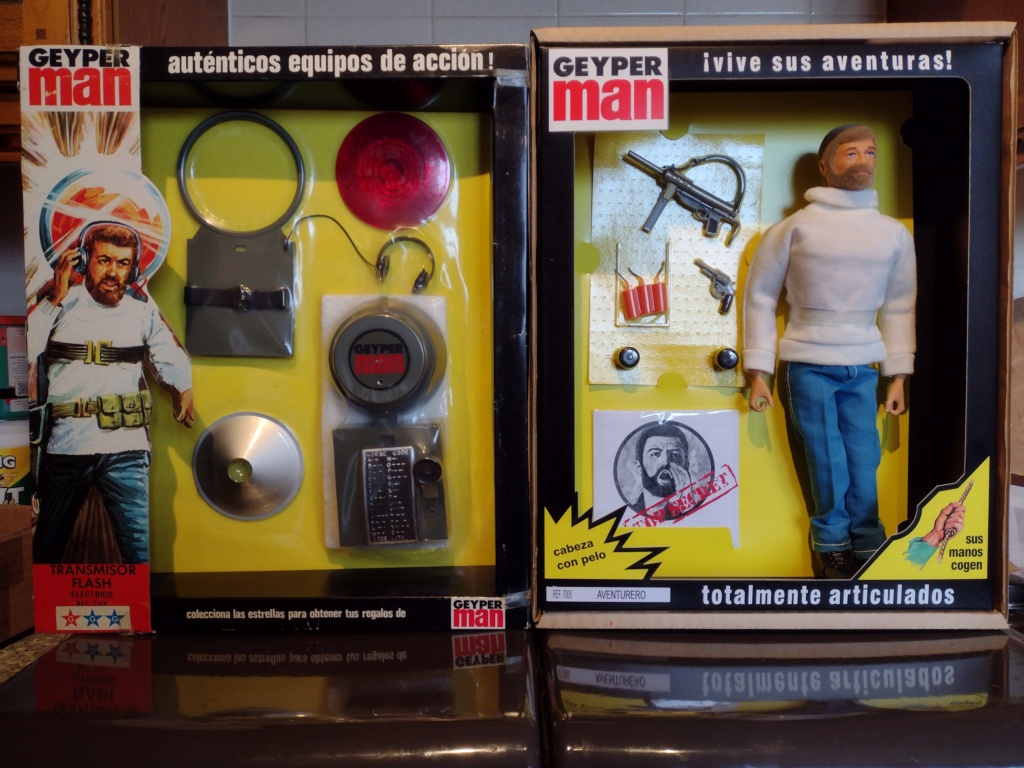 My New Geyper man Adventurero figure arrived from Spain today and will join the Geyper man morse code flash transmitter I already own  Img_2924