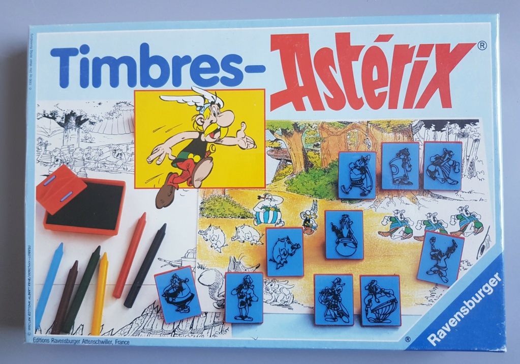 Timbres-Astérix des Editions Ravensburger (1990)  20230413