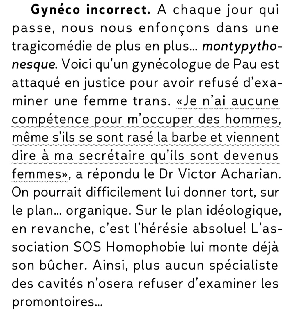 L’idéologie TRANS  est un danger pour les droits des femmes… - Page 4 Img_2314