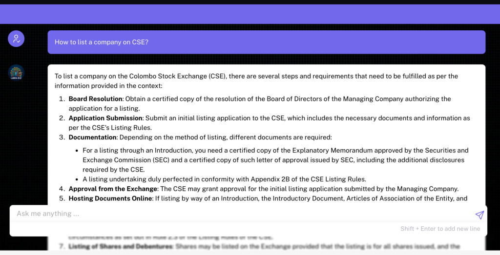 Learn CSE Rules and Regulations with the help of AI Assistant Screen23