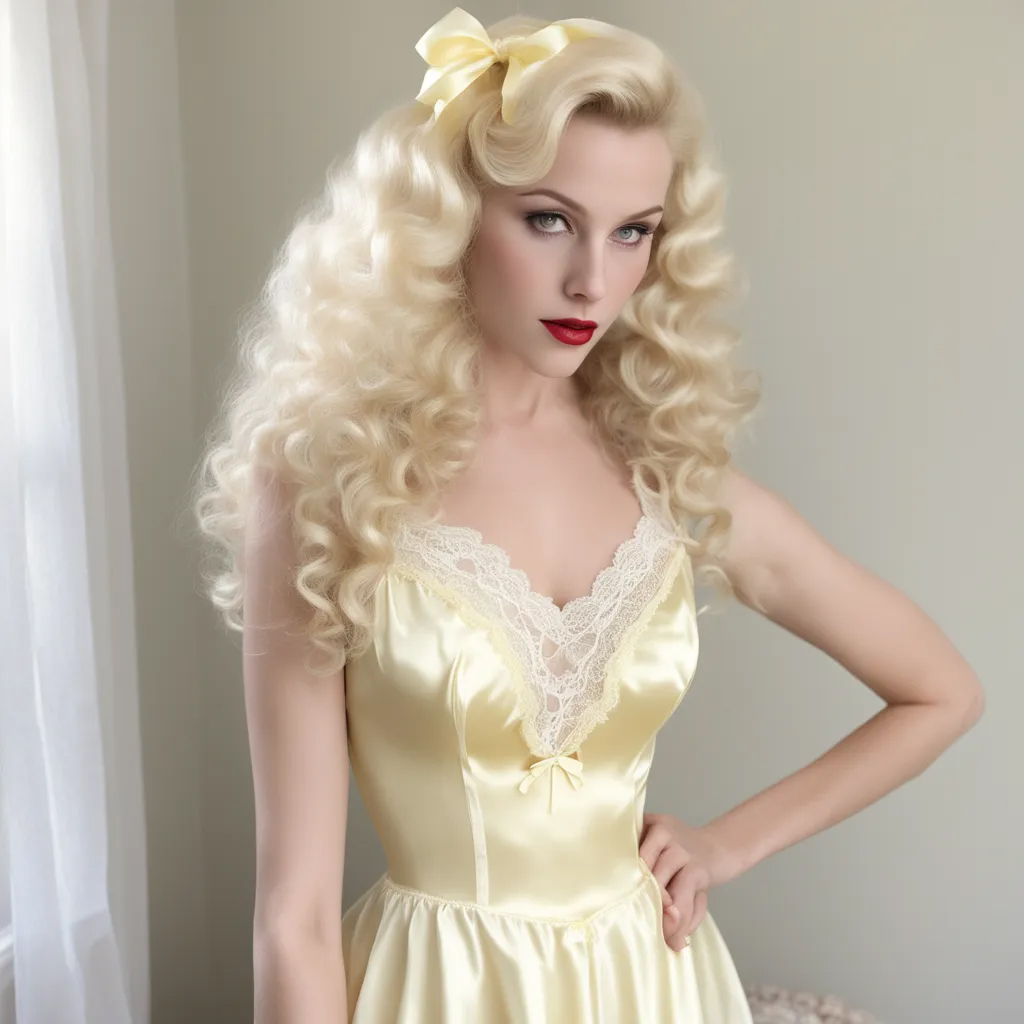 Slip inspiration: pastel lemon yellow slips... 2110