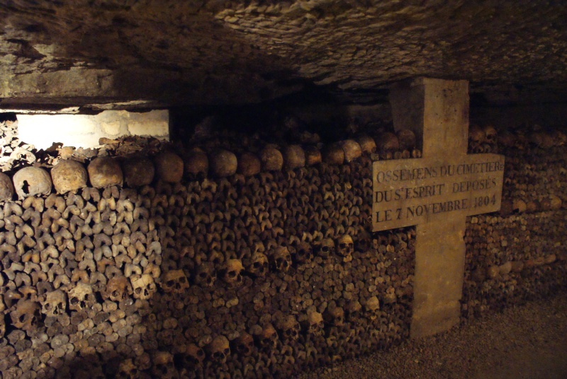 Visite guidée des catacombes de paris Dsc08639