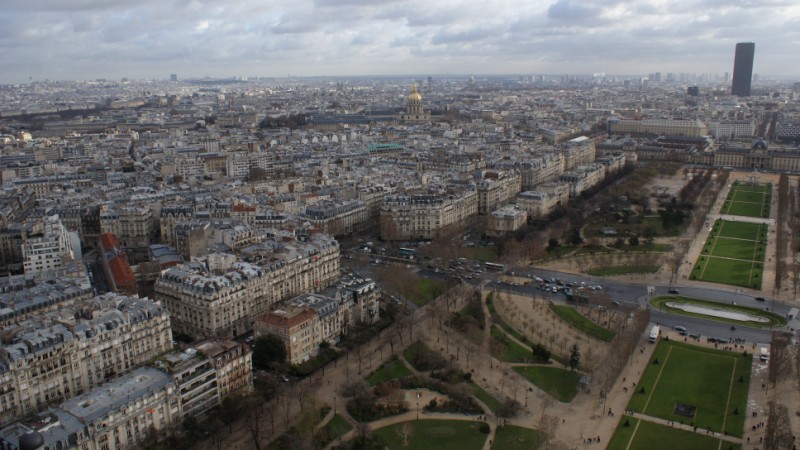 La tour Eiffel, Notre dame de paris, La Basilique du Sacré Coeur de Montmartre Dsc09450