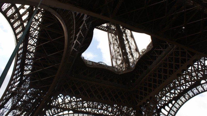 La tour Eiffel, Notre dame de paris, La Basilique du Sacré Coeur de Montmartre Dsc09525
