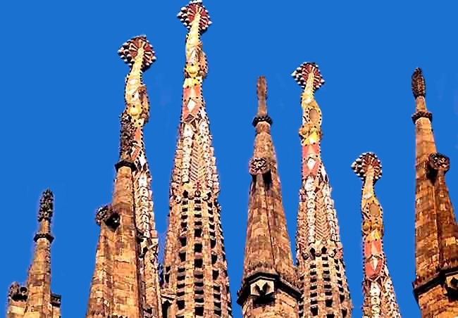 Espagne, La Sagrada Familia, la cathédrale des anges Sagrad11