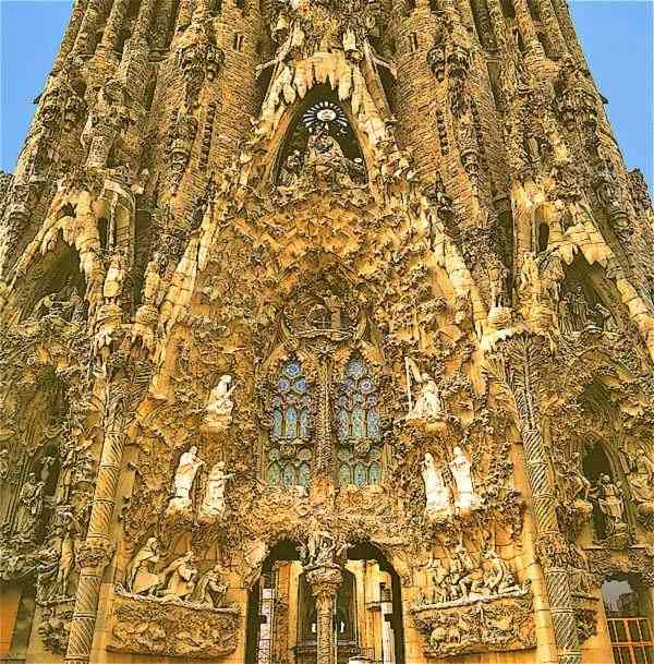 Espagne, La Sagrada Familia, la cathédrale des anges Sagrad13