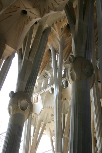 Espagne, La Sagrada Familia, la cathédrale des anges Sagrad25