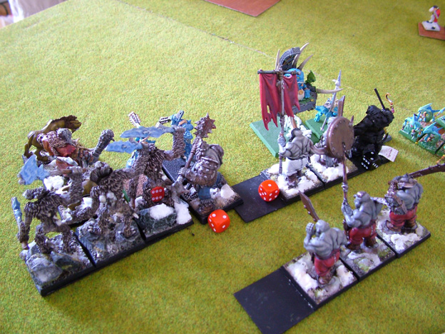 Bataille ogres against HL 3610