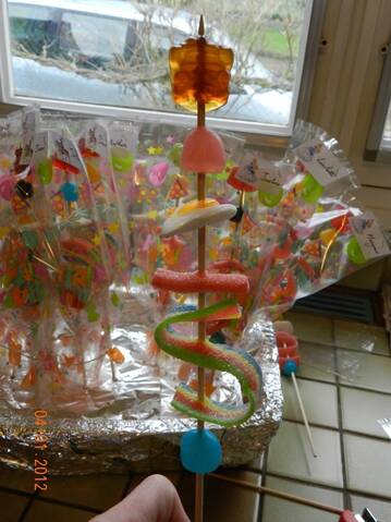 Les Brochettes De Bonbons