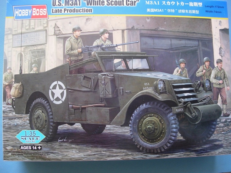 M3A1 Scout car Hobby Boss 1/35 Dscn0146