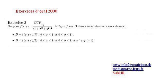 ex d'oral (integral miltupe ) Ex3_in10