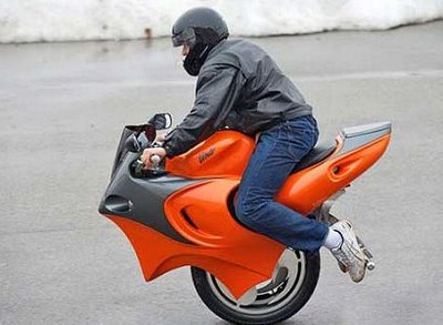 Moto monocycle...