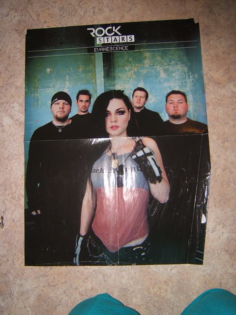 Poster & autres Evanescence, Kyo, H. duff, A.Lavigne / + LIVRES Dscf4037
