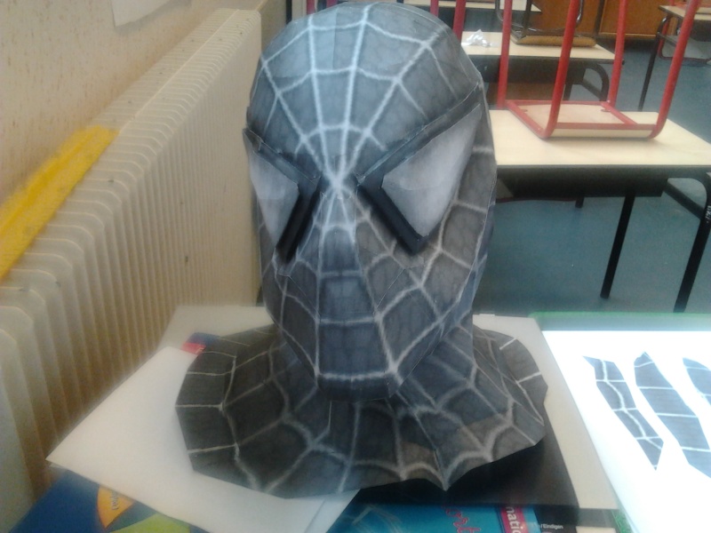 buste de dark spiderman life size Photo259