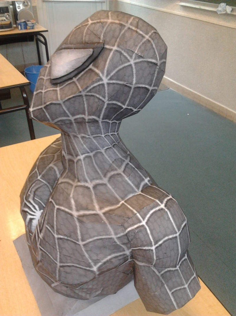 buste de dark spiderman life size Photo263