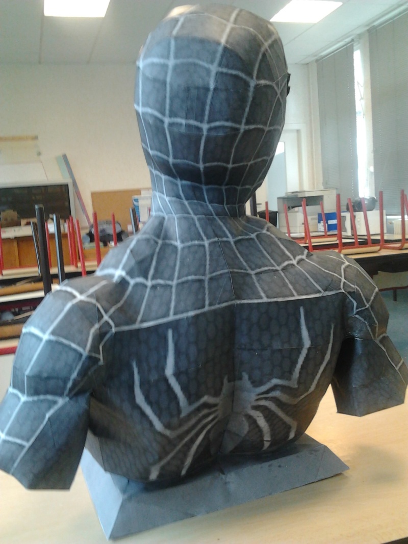 buste de dark spiderman life size Photo264