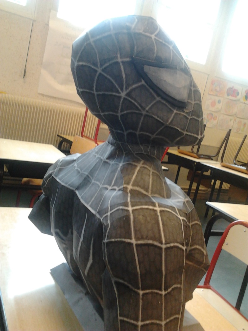 buste de dark spiderman life size Photo265