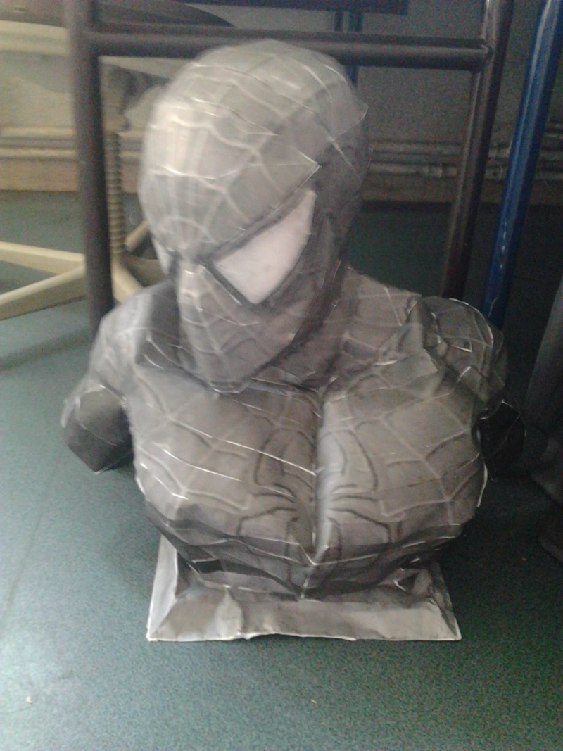 buste de dark spiderman life size Photo292