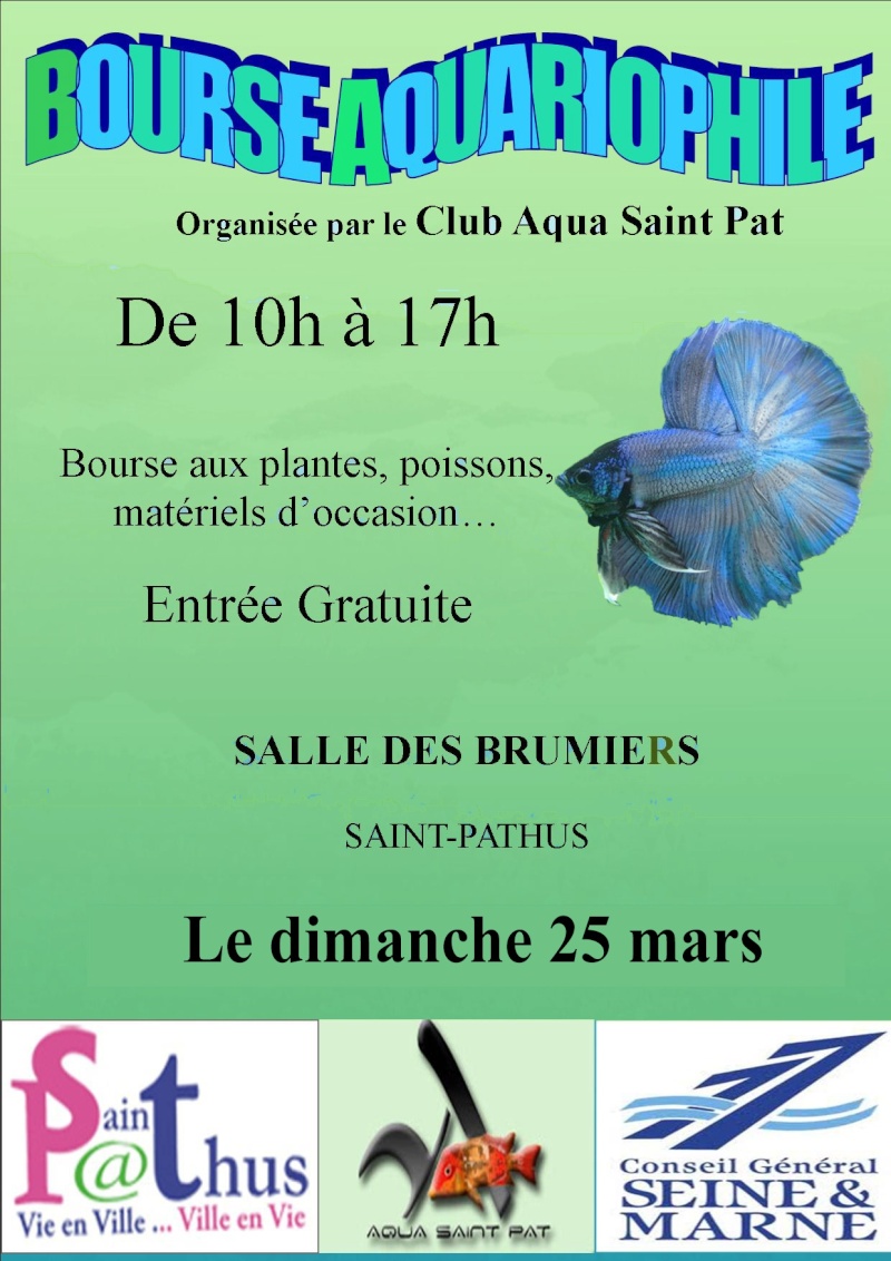 les bourses aquariophile 2012 Affich14