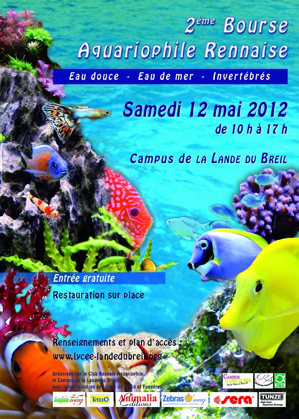 les bourses aquariophile 2012 Affich15