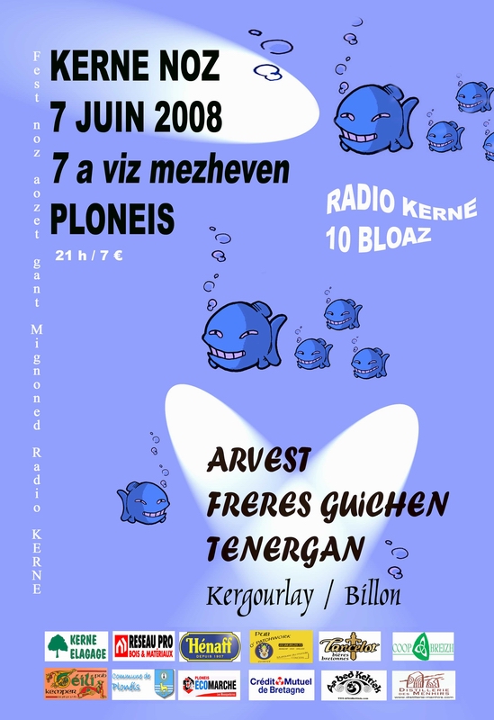 Fest-Noz Radio Kerne - 7 Juin 2008 Affich11