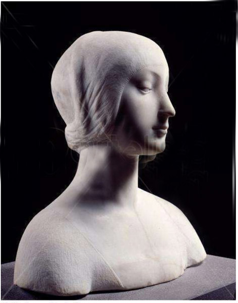 Buste femme 1930 d'apres Francesco Laurana Cherie10