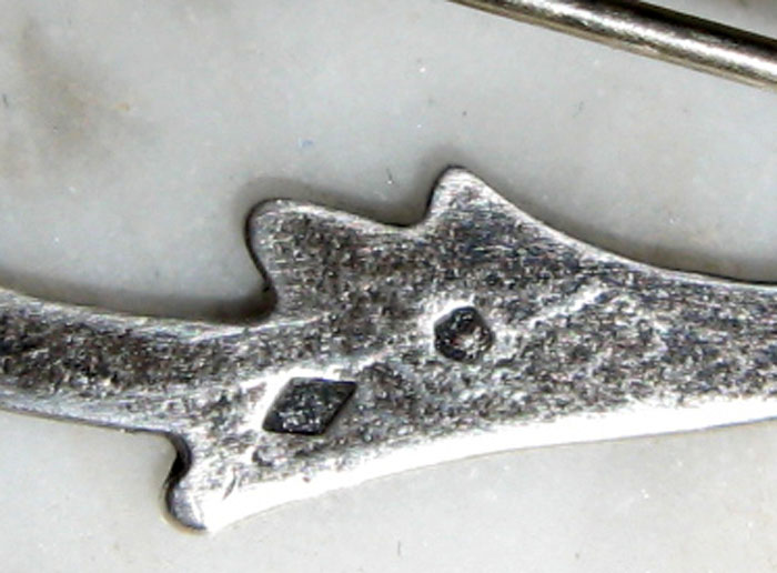 Broche argent 1920/30... Sans_t36