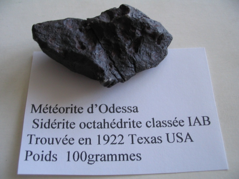 Méteorite Odessa USA Meteor13