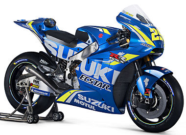 Référence couleur bleu Suzuki MOTOGP 2019 Suzuki10