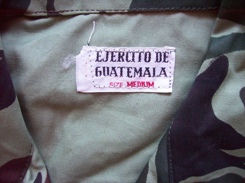 Guatemalan Camouflage uniforms "In Use' 100_7021