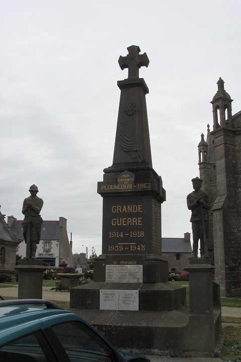 Monuments aux morts bretons (Finistère) Photo_18