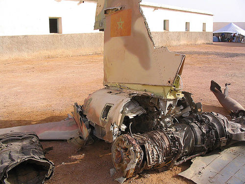 Les pertes des forces d'occupation Marocaines Avion_11