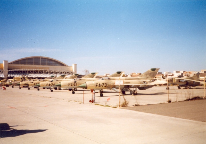 صور لسرب من طائرات الميغ-21 الجزائرية المشاركة فى حرب 1973  F11110
