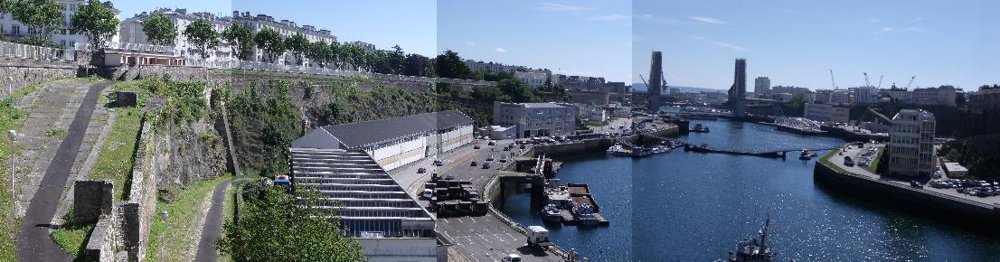 [Les ports militaires de métropole] Port de Brest - TOME 1 - Page 25 Pano_p10