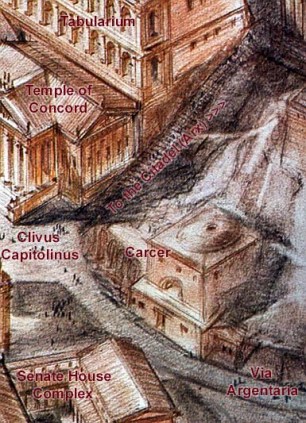 Fondation de Rome : Romulus et les sept Rois De Rome  Carcer10