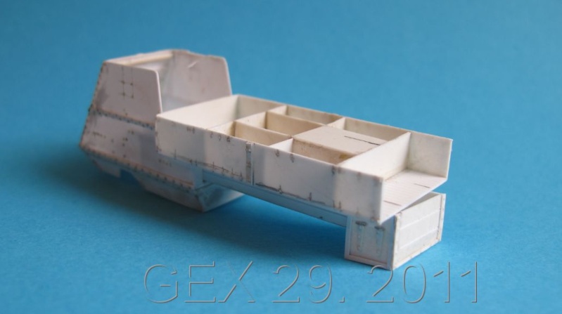 ARMORED  AUTOCAR Canadian mg carrier WWI ( scratch ) 1/72° terminé Ac00510