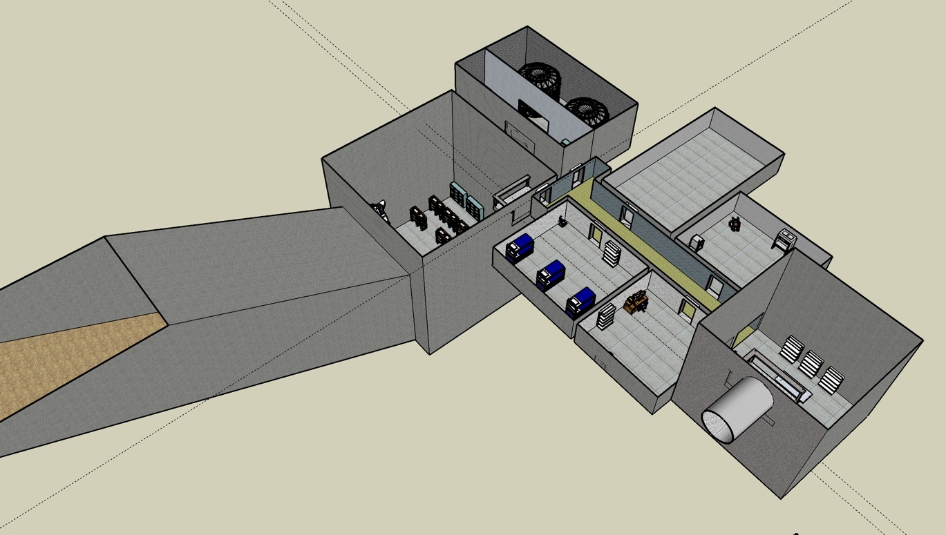Modlisation du Bunker 3D / illustrations divers Bunker12