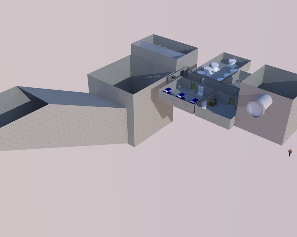 Modlisation du Bunker 3D / illustrations divers Bunker13