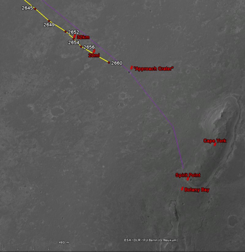 Opportunity va explorer le cratère Endeavour - Page 13 Image133