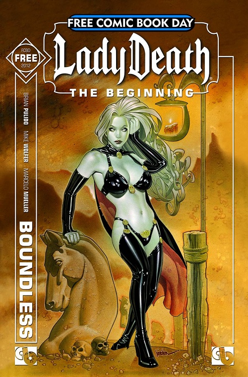 free Comic Book Day: Lady Death: the Beginning.  Stk45910