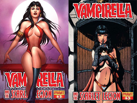 Vampirella and the Scarlett Legion.  Vampis13