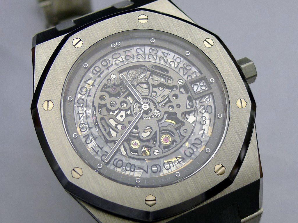 SIHH 2012 - Audemars Piguet Royal Oak Squelette Extra-Plate Aclose14