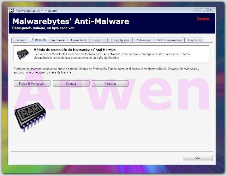 MALWAREBYTES ANTI-MALWARE ( Antivirus, Antiespias, Antitroyano, etc ) Okso1167