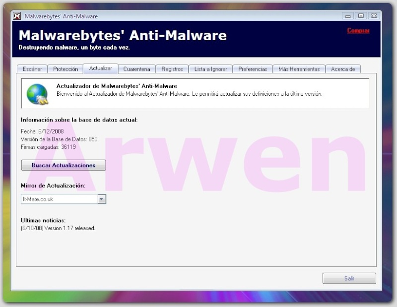 MALWAREBYTES ANTI-MALWARE ( Antivirus, Antiespias, Antitroyano, etc ) Okso1169