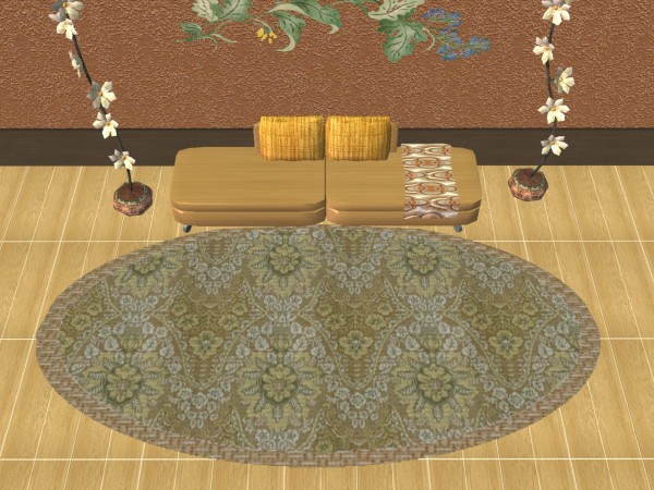 Nueva mesh: Alfombra Oval Clsica/New mesh: Clasic Oval Rug Rug_cl13