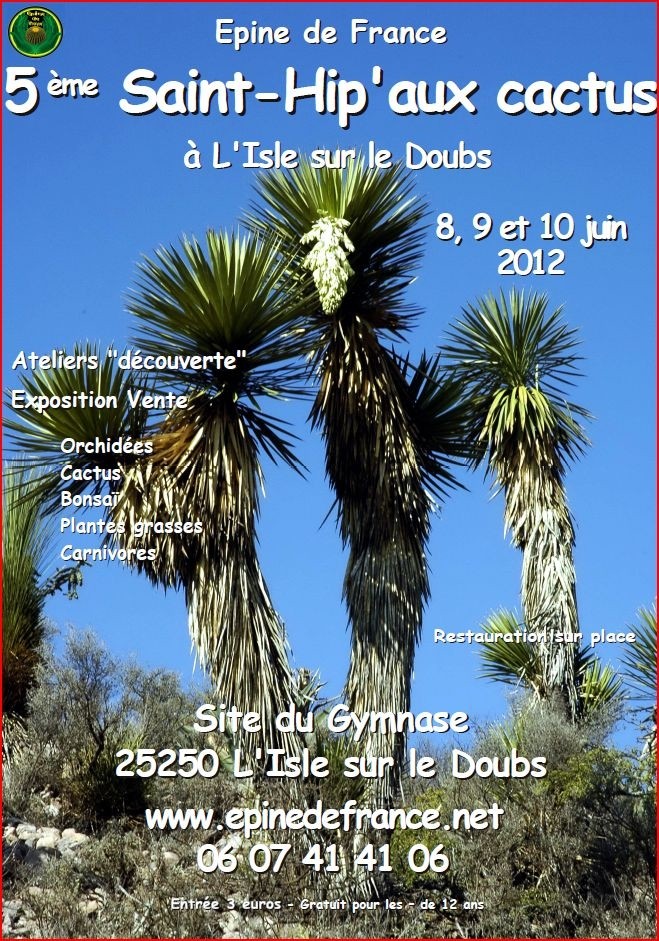 5 ème Saint-Hip aux cactus - Isle sur le Doubs  Affich10