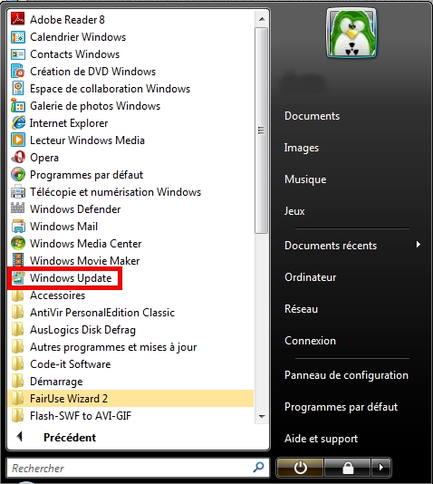 Mise à jour manuelle de Windows Vista Sans_t62