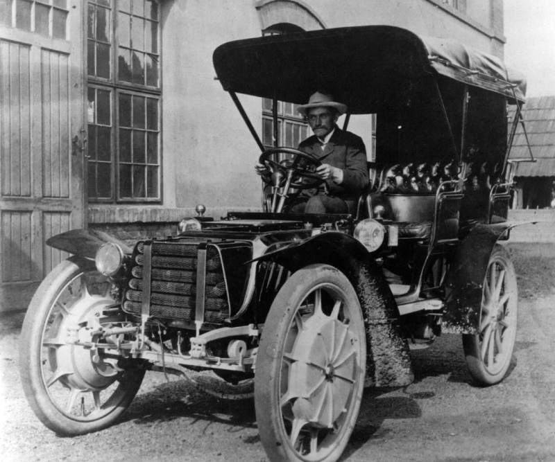 Porsche híbridos - a origem das das espécies - Lohner 1901 Lohner15