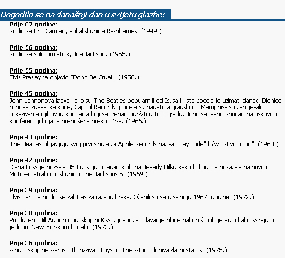 Dogodilo se na dananji dan u svijetu glazbe - Page 8 Glazba49