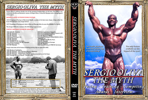 DVD : Sergio Oliva - The Myth Gmv-6910